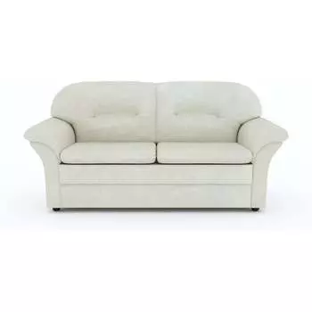 Прямой диван MZ5 Диваны Бремен 10755905 Teddy 005 (серый жемчуг)