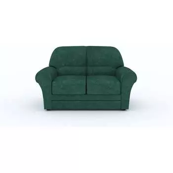 Прямой диван MZ5 Диваны Мартин 10755962 Teddy 626 (тёмно-зеленый)