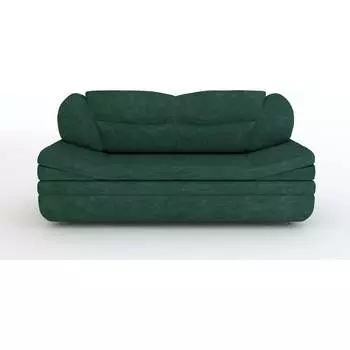 Прямой диван MZ5 Диваны Аризона 10755962 Teddy 626 (тёмно-зеленый)