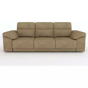 Прямой диван MZ5 Диваны Беккер Plain 10755907 Teddy 007 (тауп)