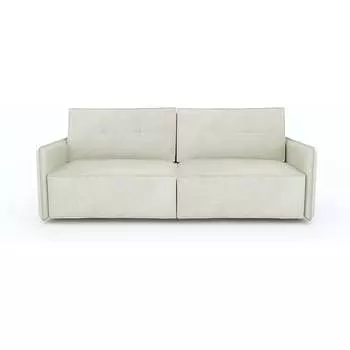 Прямой диван MZ5 Диваны Стивен Cube 2 10755905 Teddy 005 (серый жемчуг)