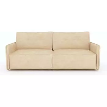 Прямой диван MZ5 Диваны Стивен Cube 2 10755908 Teddy 008 (светлый беж)