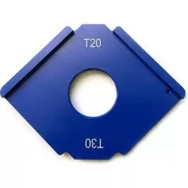 Прямой двухсторонний шаблон РеСоурс RST.005.T20-T30