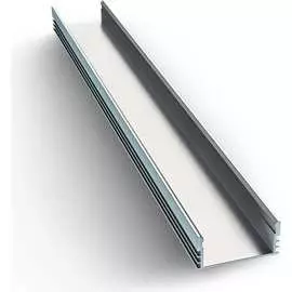 Прямой глубокий профиль для светодиодной ленты Apeyron 08-09-01