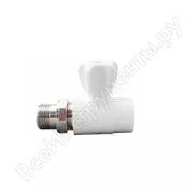 Прямой кран для радиатора РОСТерм radtapstrPPR20-1/2in