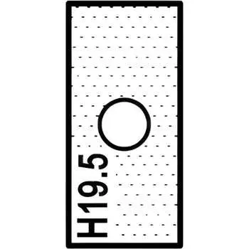 Прямой нож для 1472516512 ROTIS T15201 744.T15201