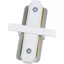 Прямой однофазный соединитель для шинопроводов Volpe R11 WHITE 1 POLYBAG UBX-Q123 UL-00007380