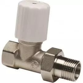 Прямой регулирующий клапан для радиатора AQUALINK