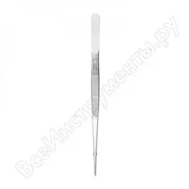 Прямой рифленый пинцет REXANT 250 мм 12-0369