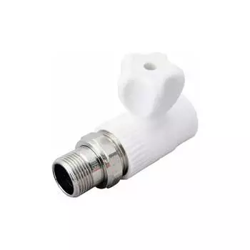 Прямой шаровый кран для радиатора Valfex 10149020 007-7675