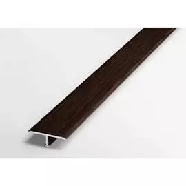 Прямой т-образный алюминиевый порог Лука