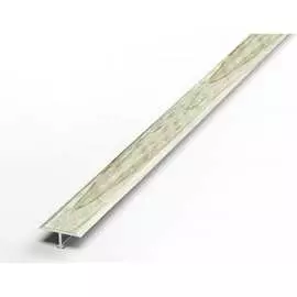 Прямой т-образный алюминиевый порог Лука