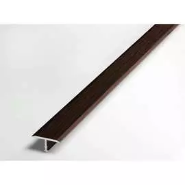 Прямой т-образный алюминиевый порог Лука