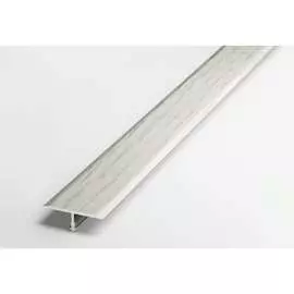 Прямой т-образный алюминиевый порог Лука