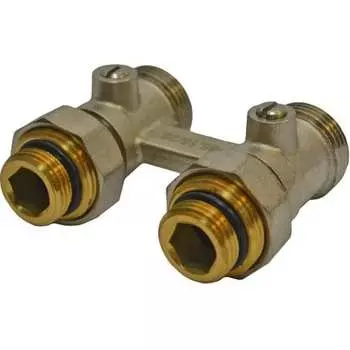 Прямой узел нижнего подключения радиатора Rvc