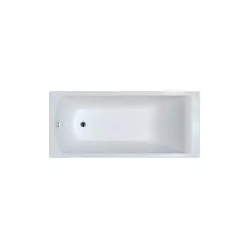 Прямоугольная акриловая ванна Santek