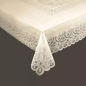 Прямоугольная ажурная готовая скатерть Towa Imperial 5174