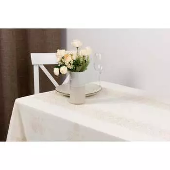 Прямоугольная ажурная готовая скатерть Towa Victoria 5178