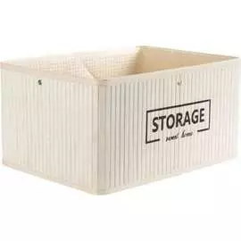 Прямоугольная бамбуковая корзина Todi