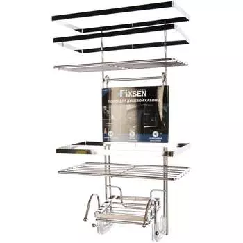 Двухэтажная прямоугольная полка FIXSEN