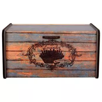 Прямоугольная хлебница МУЛЬТИДОМ Лаванда МБ18-302