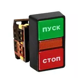 Прямоугольная кнопка EKF AS-22N PROxima pbn-as-rec-24