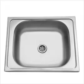 Прямоугольная накладная мойка sinklight