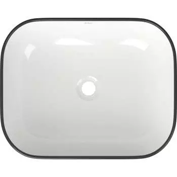 Прямоугольная накладная раковина Bauedge BAU Stil NQ0001