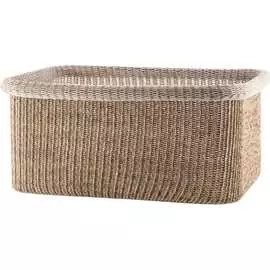 Прямоугольная плетеная текстильная корзина Todi