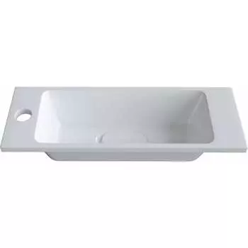 Прямоугольная полувстраиваемая раковина для ванной uperwood Modul_60 см 2911020338