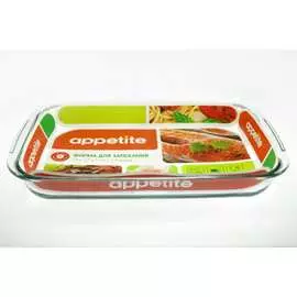 Прямоугольная стеклянная форма appetite PL4