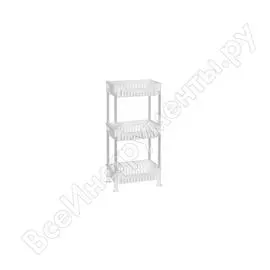 Прямоугольная трехэтажная этажерка FIXSEN 1