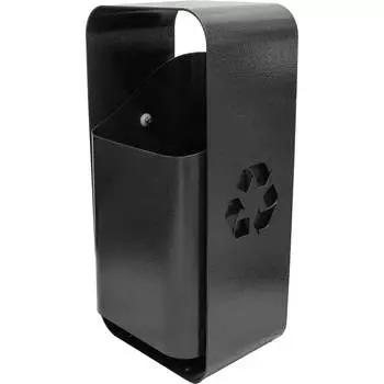 Прямоугольная уличная урна ПРОФМЕТСТИЛЬ МАФ-1 1143