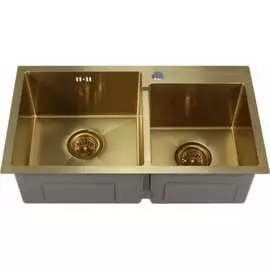 Прямоугольная врезная мойка MELANA