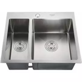 Прямоугольная врезная мойка MELANA