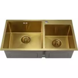 Прямоугольная врезная мойка MELANA