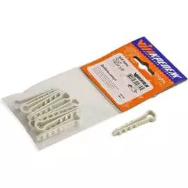 Прямоугольный дюбель-хомут vipкрепеж 8х5, 10 шт. 15524 VIP