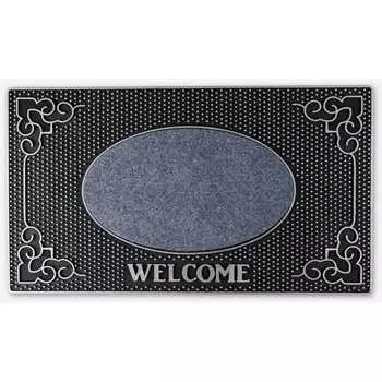 Прямоугольный придверный коврик Доляна