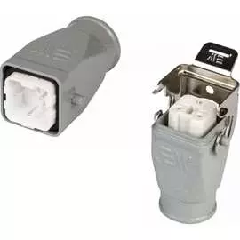 Прямоугольный промышленный разъем Mete Enerji H3A-BM-BZF 685539K