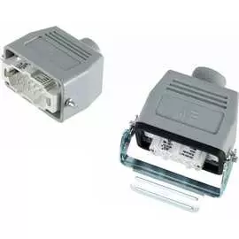 Прямоугольный промышленный разъем Mete Enerji H10E-BM-BZF 685598K