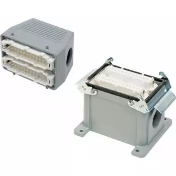 Прямоугольный промышленный разъем Mete Enerji H48E-A2M-D2F 685675K