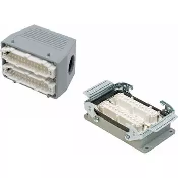 Прямоугольный промышленный разъем Mete Enerji H48E-A2M-C2F 685673K