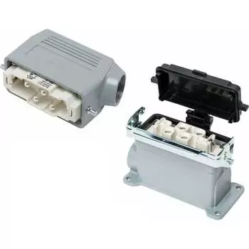 Прямоугольный промышленный разъем Mete Enerji H4K-AM-DCF 685725K