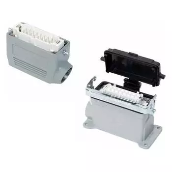 Прямоугольный промышленный разъем Mete Enerji H16E-AM-DCF 685617K