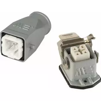 Прямоугольный промышленный разъем Mete Enerji H4A-BM-CF 685547K