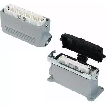 Прямоугольный промышленный разъем Mete Enerji H24E-AM-DCF 685643K