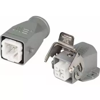 Прямоугольный промышленный разъем Mete Enerji H4A-BM-GF 685551K