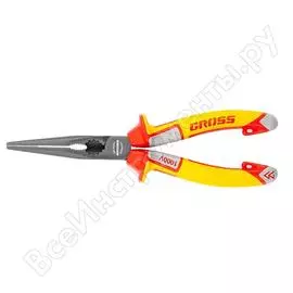 Прямые длинногубцы GROSS 17177
