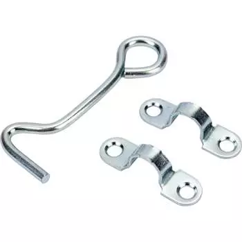 Прутковый дверной оцинкованный крючок РемоКолор 70-0-231