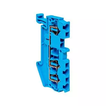 Пружинная колодка клеммная EKF JXB-ST-2.5 plc-jxb-st-2.5-3-blue